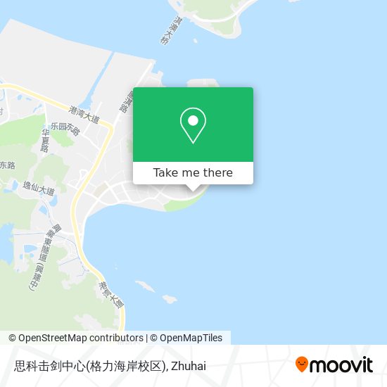 思科击剑中心(格力海岸校区) map