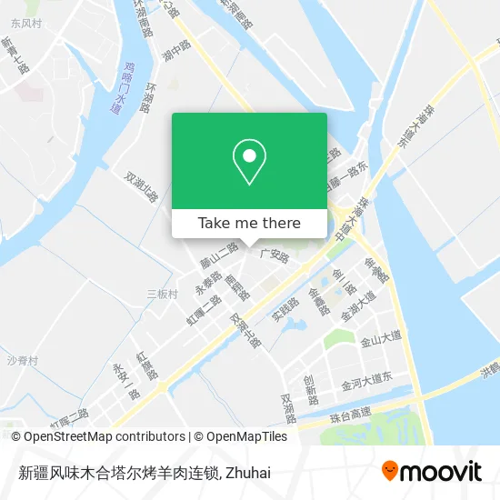 新疆风味木合塔尔烤羊肉连锁 map