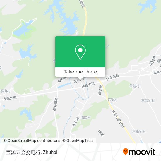 宝源五金交电行 map