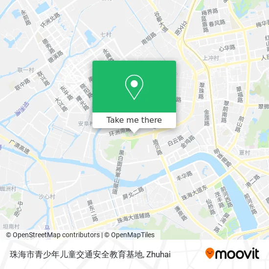 珠海市青少年儿童交通安全教育基地 map