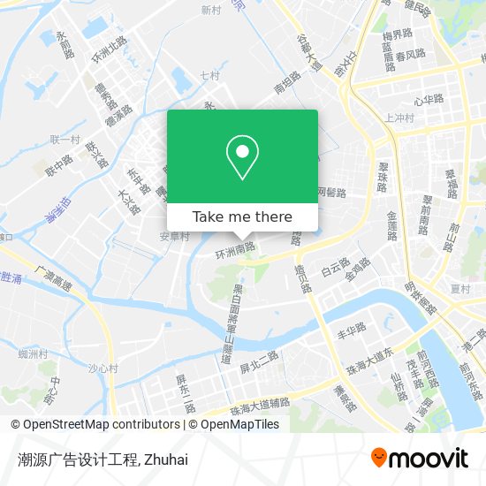 潮源广告设计工程 map