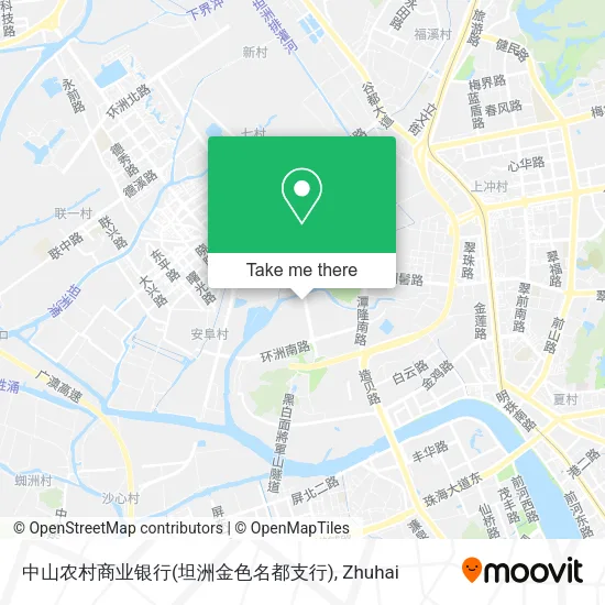 中山农村商业银行(坦洲金色名都支行) map