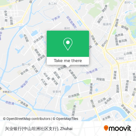 兴业银行(中山坦洲社区支行) map