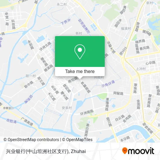 兴业银行(中山坦洲社区支行) map