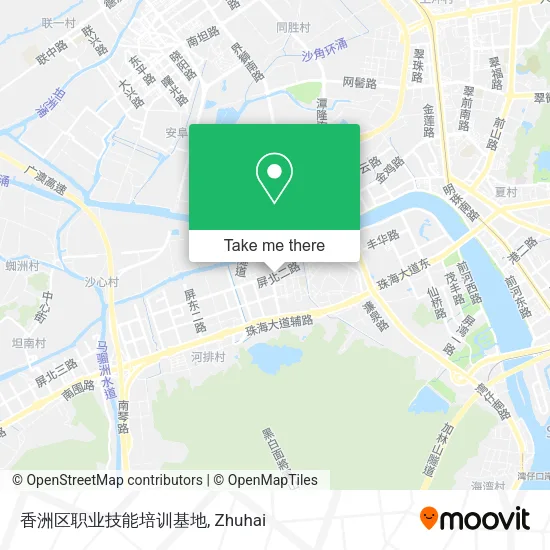 香洲区职业技能培训基地 map