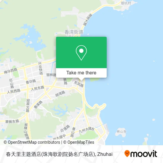 春天里主题酒店(珠海歌剧院扬名广场店) map