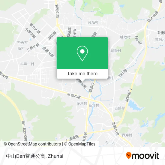 中山Dan普通公寓 map