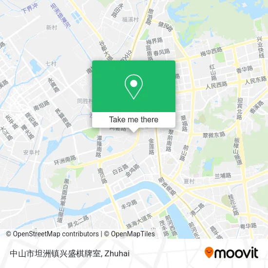 中山市坦洲镇兴盛棋牌室 map