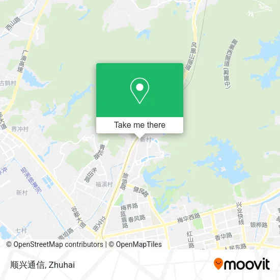 顺兴通信 map