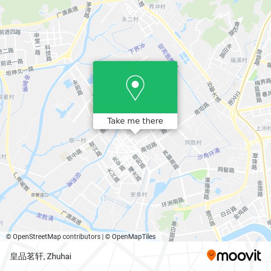 皇品茗轩 map