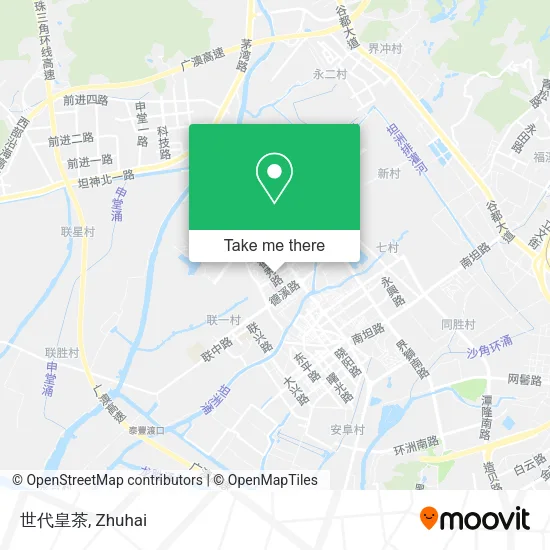 世代皇茶 map