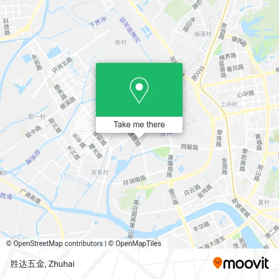 胜达五金 map