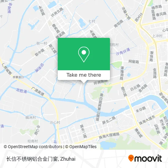 长信不锈钢铝合金门窗 map