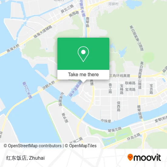 红东饭店 map