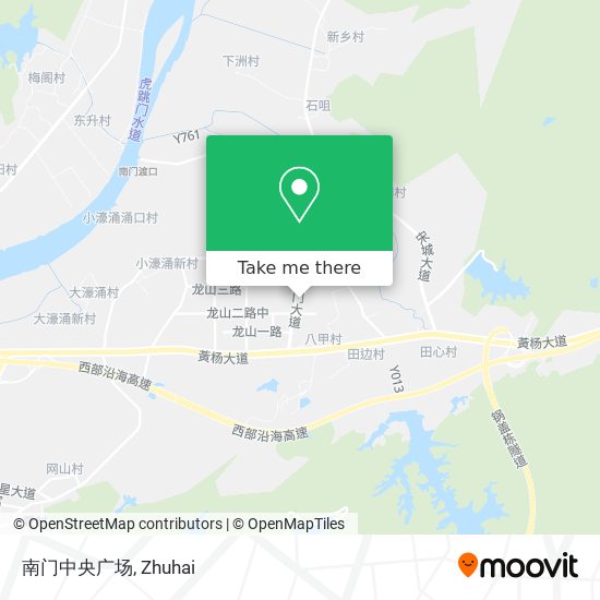 南门中央广场 map