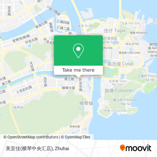 美宜佳(横琴中央汇店) map