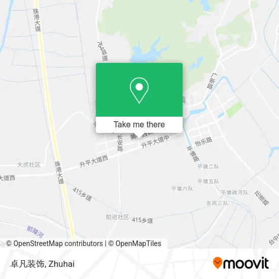 卓凡装饰 map
