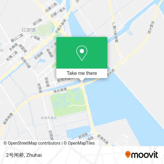 2号闸桥 map