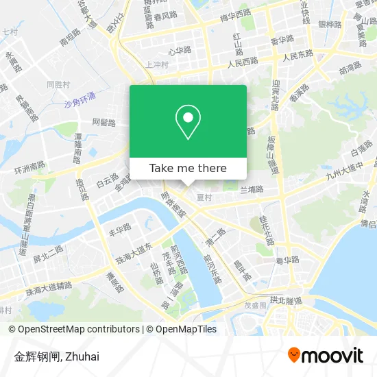 金辉钢闸 map
