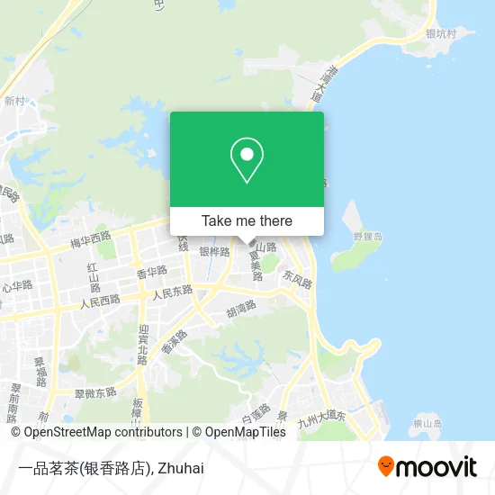 一品茗茶(银香路店) map