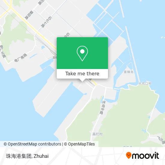 珠海港集团 map