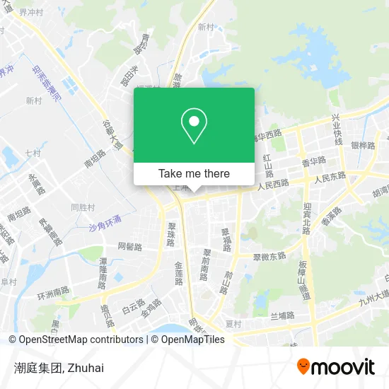 潮庭集团 map