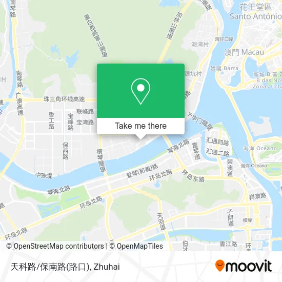 天科路/保南路(路口) map