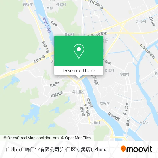 广州市广峰门业有限公司(斗门区专卖店) map