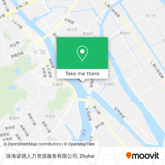 珠海诺德人力资源服务有限公司 map