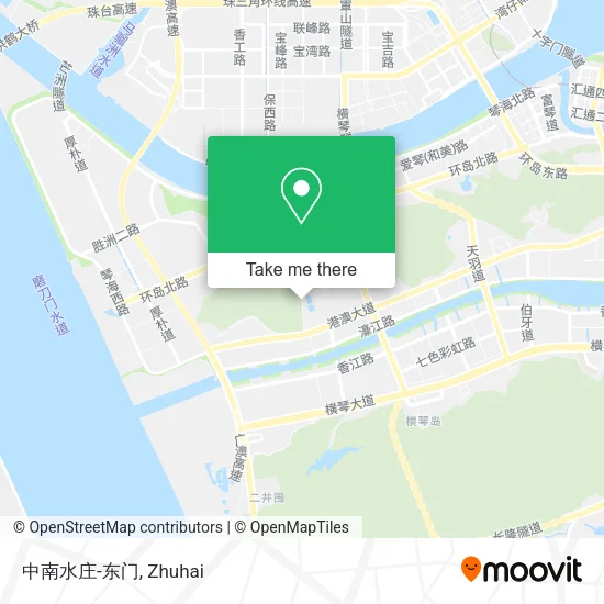 中南水庄-东门 map