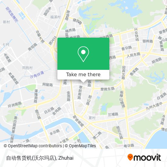自动售货机(沃尔玛店) map