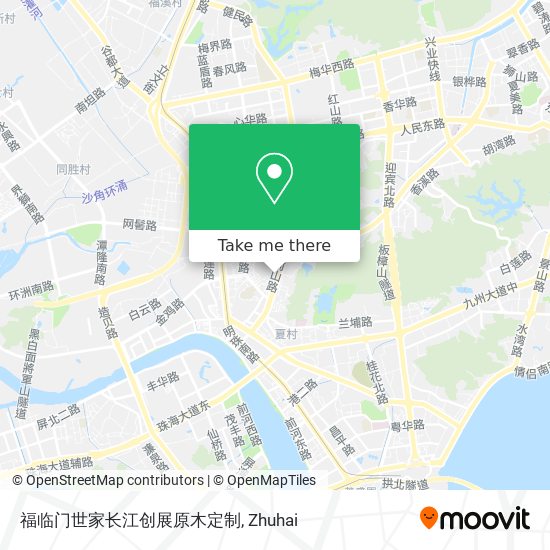 福临门世家长江创展原木定制 map