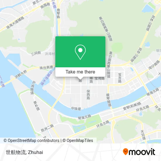 世航物流 map
