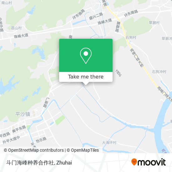 斗门海峰种养合作社 map