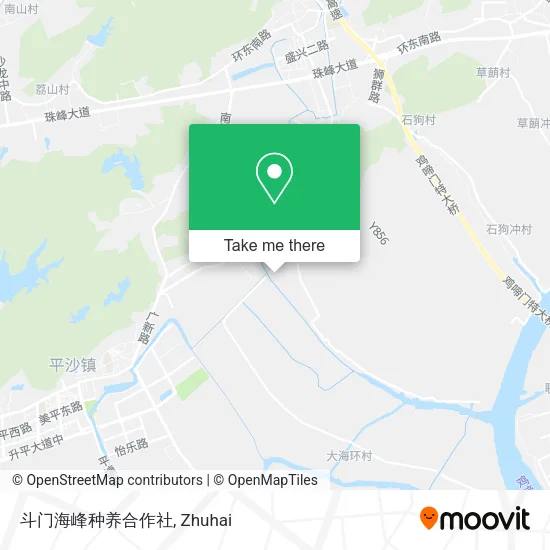 斗门海峰种养合作社 map