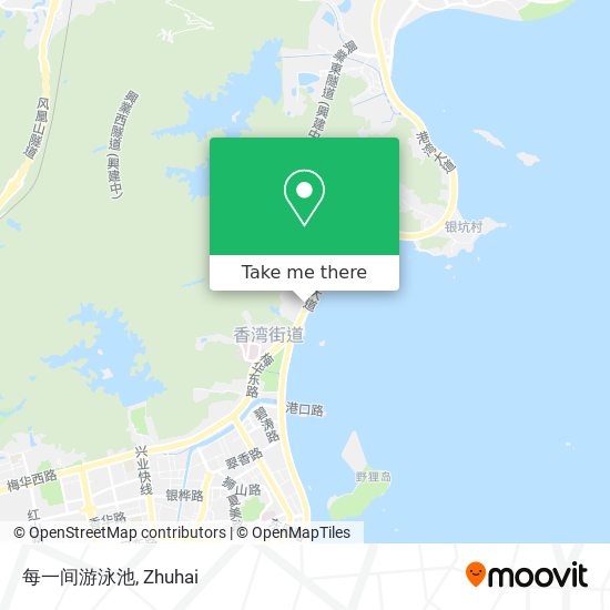 每一间游泳池 map