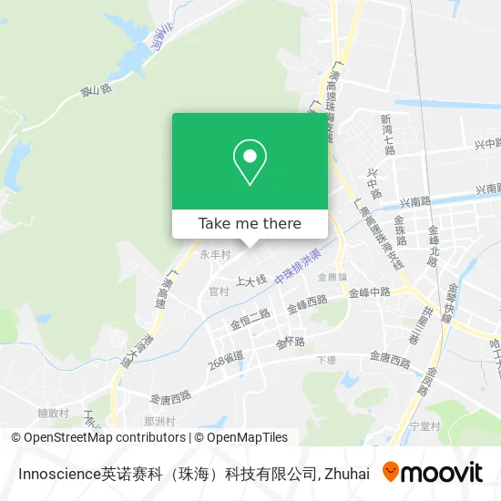Innoscience英诺赛科（珠海）科技有限公司 map