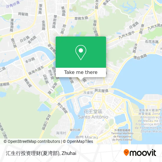 汇生行投资理财(夏湾部) map
