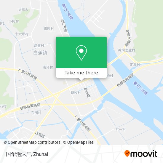 国华泡沫厂 map