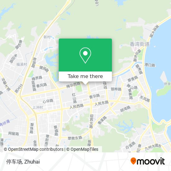 停车场 map