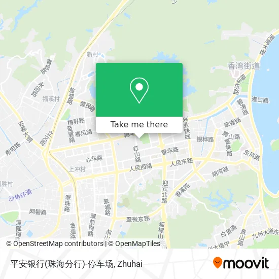 平安银行(珠海分行)-停车场 map