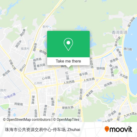 珠海市公共资源交易中心-停车场 map