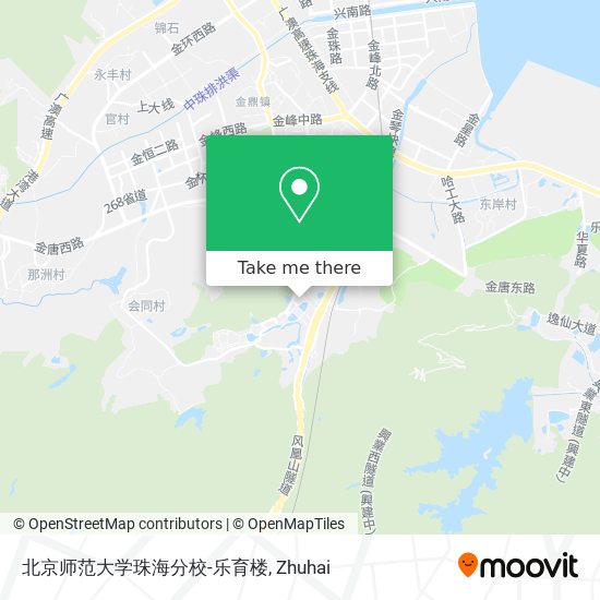 北京师范大学珠海分校-乐育楼 map