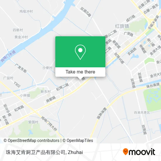 珠海艾肯厨卫产品有限公司 map