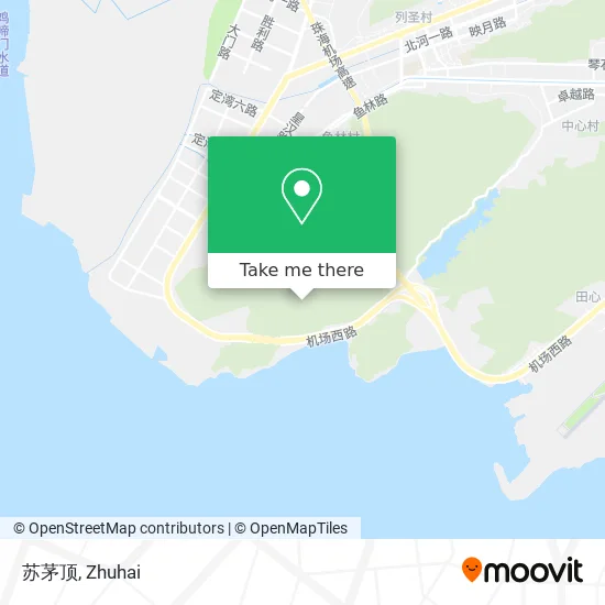 苏茅顶 map