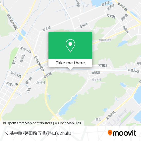 安基中路/茅田路五巷(路口) map