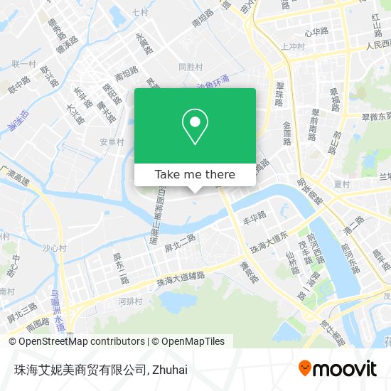 珠海艾妮美商贸有限公司 map