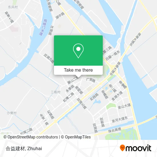 合益建材 map