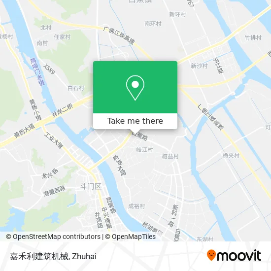 嘉禾利建筑机械 map