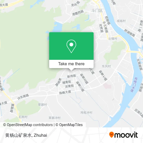 黄杨山矿泉水 map